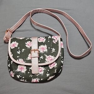 Floral Minnie Mouse Disney Loungefly Purse/ Crossbody